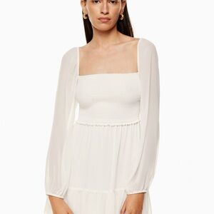 EUC Aritzia Winifred Tempest Smocked Dress size XS